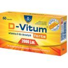 D-Vitum Forte 2000 j.m., kapsułki z witaminą D dla dorosłych, 60 szt.