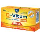 D-Vitum Forte 2000 j.m., kapsułki z witaminą D dla dorosłych, 120 szt.