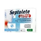 Septolete Ultra o sm.cytr,czarn.bzu,3mg+1mg,pastyl.tw,16szt