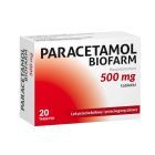 Paracetamol Biofarm, 500 mg, tabletki, 20 szt.