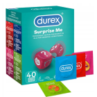 Durex Surprise Me, prezerwatywy, 40 szt.