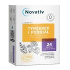 Novativ Tymianek i Podbial, tabl.do ssania, 24 szt