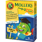 Mollers Omega-3 Rybki, żelki, smak jabłkowy, 36 szt.