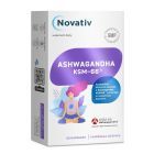 Novativ Ashwagandha KSM-66, kapsułki, 60 sztuk