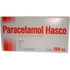 Paracetamol Hasco, 250 mg, czopki, 10 szt.