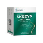 Novativ Skrzyp z biotyną complex, kapsułki, 60 sztuk