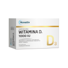 Novativ Witamina D3 1000 IU, kapsułki, 90 sztuk