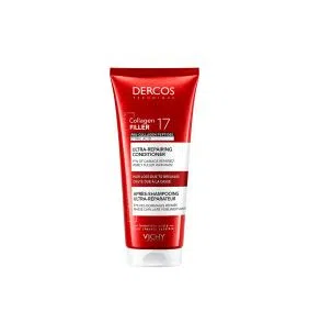 Vichy Dercos Collagen 17 Filler, odżywka, ultra-regenerująca, 200 ml