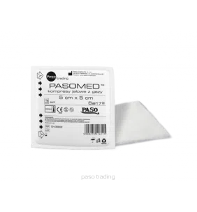 Kompr.gaz.jal.Pasomed,17nit, 5x5cm,( 8w), 3 szt