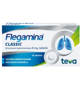 Flegamina, 8 mg, tabletki, 40 szt.