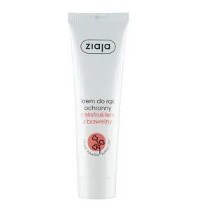 Ziaja, krem do rąk ochronny z ekstraktem z bawełny, 100 ml