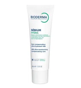 Bioderma Sebium Hydra, nawilżający krem do skóry tłustej i ze skłonnością do trądziku, 40 ml