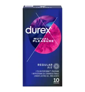 Durex Mutual Pleasure, prezerwatywy, 10 szt.