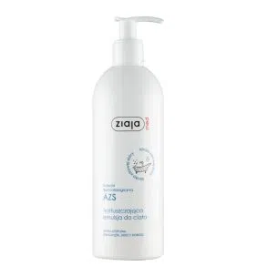 Ziaja Med Kuracja Dermatologiczna do skóry z AZS, emulsja natłuszczająca do ciała, 400 ml
