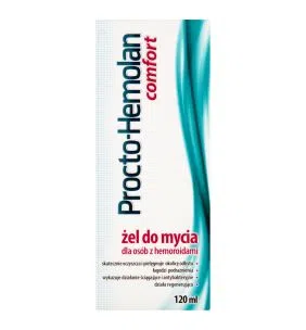Procto-Hemolan Comfort, żel do mycia dla osób z hemoroidami, 120 ml