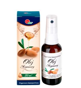 Kej, organiczny bezzapachowy olej arganowy, 50 ml