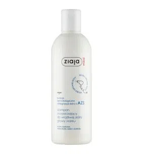 Ziaja Med, Kuracja Dermatologiczna skóry z AZS, szampon oczyszczający do wrażliwej skóry głowy, 300 ml