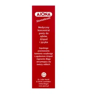 Ajona Stomaticum, koncentrat pasty do zębów, 6 ml