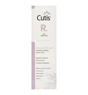 Cutis R-REGENERACJA, emulsja myjąca do skóry wrażliwej – twarz i ciało, 200 ml