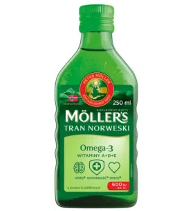 Mollers Tran Norweski, aromat jabłkowy, 250 ml