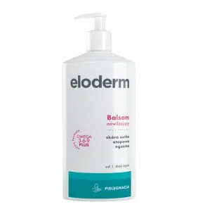 Eloderm, balsam nawilżający do ciała, od 1 dnia życia, 400 ml