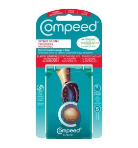 Compeed plastry na pęcherze na podeszwie, sportowe, 5 szt.