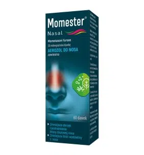 Momester Nasal, 50 mcg/dawkę, aerozol do nosa, 60 dawek