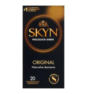 Skyn Original, nielateksowe prezerwatywy, 20 szt.