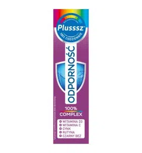 Plusssz Odporność 100% Complex, tabletki musujące, 20 szt.