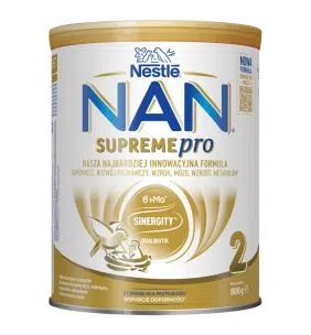 Mleko Nan Supreme 2 HM-0, prosz.,pow.6m-ca, 800 g