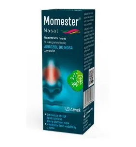 Momester Nasal, 50 mcg/dawke, aer.do nosa,120 dawek