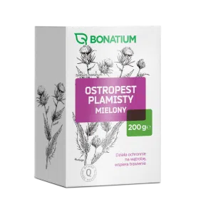 Bonatium Ostropest Plamisty Mielony zioła do zaparzania, 200 g