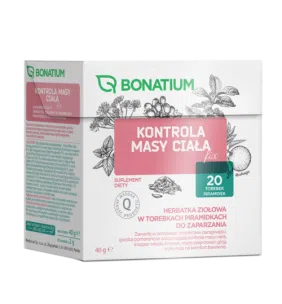 Bonatium Kontrola masy ciała fix, herbatka ziołowa 20 sztuk