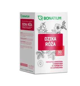 Bonatium Dzika róża, herbatka owocowa z hibiskusem 30szt