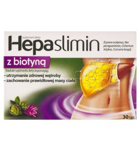 Hepaslimin z biotyną, tabletki, 30 szt.