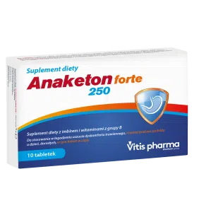 Anaketon Forte 250, tabletki, 10 szt.