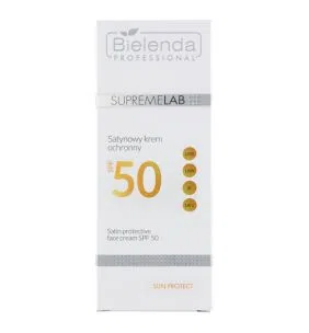 Bielenda Professional SupremeLab, Satynowy krem ochronny SPF50, 50 ml