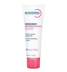 Bioderma Sensibio Defensive Rich, krem do skóry wrażliwej, 40 ml