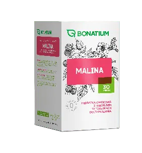 Bonatium Malina herbatka owocowa z hibiskusem, 30 sztuk