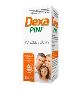 DexaPini, syrop, 115 ml 