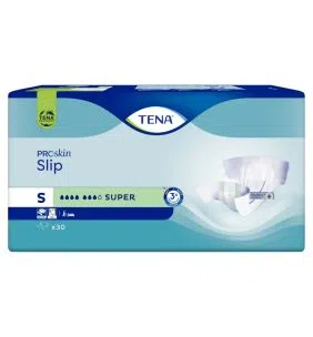 TENA Slip ProSkin Super, pieluchomajtki, rozmiar S, 30 szt.