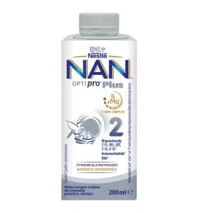 Mleko Nan Optipro Plus 2 HM-0, plyn, 200ml