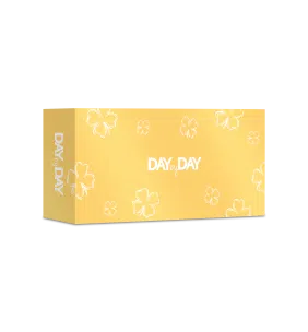 DAY by DAY chusteczki uniwersalne, 3-warstwowe, żółte, 90 sztuk