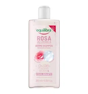 Equilibra, szampon równoważący róża i kwas hialuronowy, 265 ml