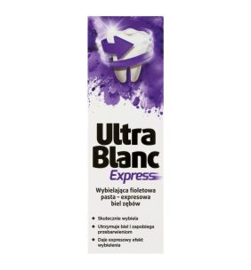 UltraBlanc Express, pasta d/zebow, wybielaj.,fioletowa,75 ml