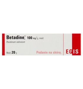 Betadine, 10%, maść antyseptyczna, 20 g