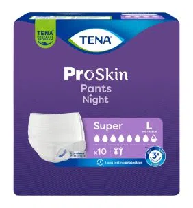 Tena Pants ProSkin Super Night,majtki,chł,Lx10,(793676)