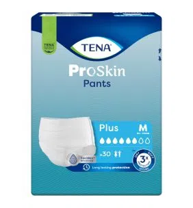Tena Pants ProSkin Plus, majtki chłonne, rozmiar M, 30 szt.