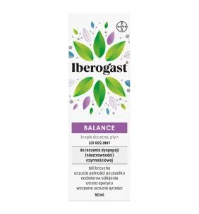 Iberogast Balance, krople doustne, 50 ml