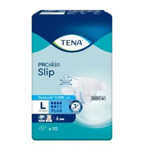 Tena Slip ProSkin, piel-m, plus, L, 10 szt,(710609)